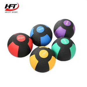 Premium Commercial Gym Strength Training Textured Rubber Medicine Ball