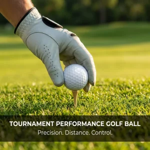 Premium Custom Logo 3 4 Layer Urethane Soft Tournament Golf Balls High Performance Long Distance Professional Golf Game Balls