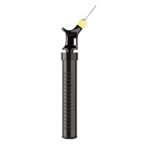 Premium Dual Action Ball Pump Ergonomic Needle Basketball & Football Trainer Durable Logo Style
