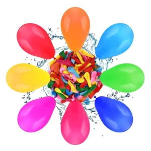 Premium Latex Water Balloons Bulk Refill Kits Rapid Fill Water Bomb Outdoor Summer Beach Party Games Decorations