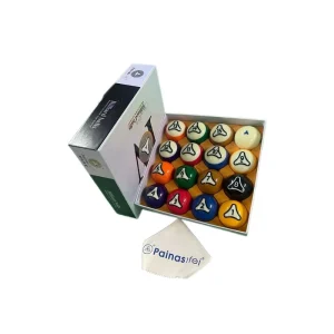 Premium Nano Resin TV Tournament Pool Ball Set Grade-A Professional 16 Color American Billiard Balls Precision Pool Balls