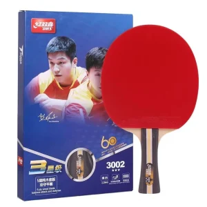 Premium Poplar 3-Star Table Tennis Racket Pingpong Paddle with Training Bag