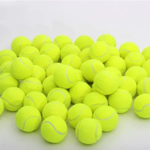 Premium Private Label Custom Brand Wool and Rubber 65mm Sports Padel & Tennis Balls Pack in Tube with Custom Logo