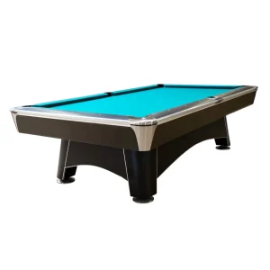 Premium Professional 9 Ball Slate Pool Table with Solid Wood Rails and Tournament Specifications