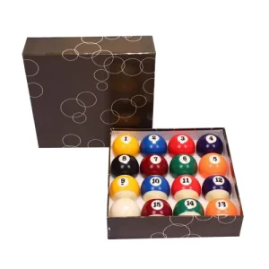 Premium Professional Billiard Ball Pool Ball Set Complete 16 Balls Regulation Size Resin Ball