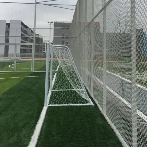 Primed Portable Aluminum Soccer Football Goal Set Kids Adults Training Full Size with Net Outdoor Indoor Custom Logo Available