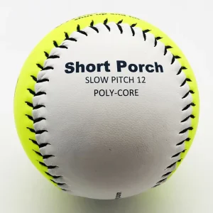 Professional 12Inch PVC Sports Training Softball Custom Logo Hand Stitched COR.52 300 LBS Slow Pitch Softball
