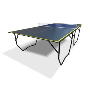 Professional 12mm Indoor Table Tennis Table with Foldable Function Movable Tennis Table for