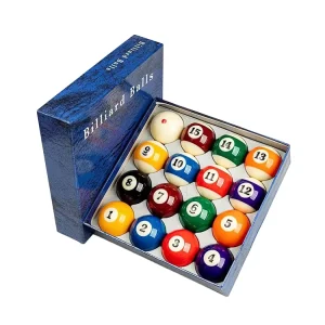 Professional 2 1 4 Inch 16 Ball Set Top Sports Resin Pool Balls for Game Room and Home Use