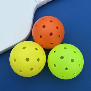 Professional 40-Hole Pickleball Balls USAPA Standard TPE Material Sports Training for Outdoor Indoor Use