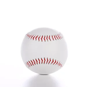 Professional 9 Inch Baseball and 12 Inch Softball White Color Leather Covered Standard Size Professional Sports Equipment