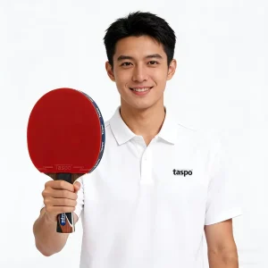 Professional 9 Star Table Tennis Paddle 17 Ply Poplar Wood Baseboard Anti Spin Rubber Powerful Attack Customized logo