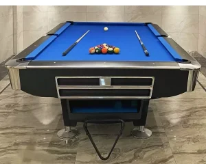 Professional 9FT Gen 4 Tournament Billiard Table Premium Classic Pool Table with Rubber Cushion for Pool Billard Game