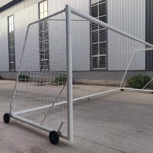 Professional Aluminium Soccer Goal with Wheels Removable Easily by Two People