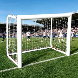 Professional Aluminum Soccer Football Goal Portable Heavy Duty Adjustable With Quick Setup