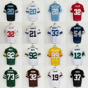 Professional American Football Jerseys Men Breathable Stitched USA Rugby Shirt with Custom Team Name Number