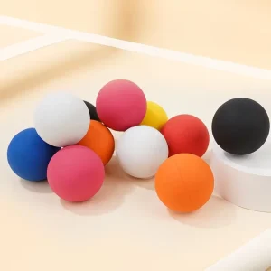 Professional American Squash Ball for Training 5.5 cm High Bounce Hollow Rubber Eco Friendly Durable with Custom Logo