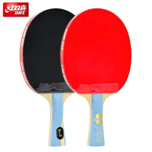 Professional China Factory Pingpong Paddle National Set Blue Sponge Ping Pong Bat Table Tennis Rackets