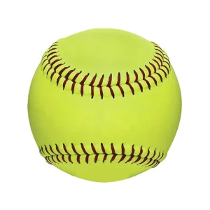 Professional Custom Leather Softball Training Balls PU Material Baseball Accessories