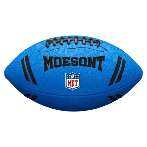 Professional Custom logo Pu Leather Football Dark Blue Navy Rugby Size 9 American Football
