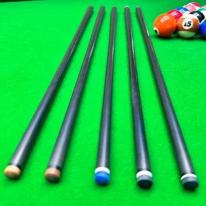 Professional Durable 1/2 Split Billiard Cue 12.8mm Tip Uniloc Joint 100% Carbon Fiber Billiard Shaft for Club Use