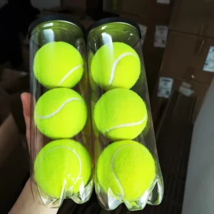 Professional Edition 45% Wool Content 3-Pack Tennis Ball Padel Ball and Pressureless Tennis Balls for Club Practice Use