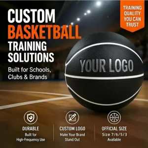 Professional Factory Producing Custom Logo Basketballs Ball for Schools and Clubs Sizes 5 6 7