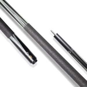 Professional Fiber Pool Billiard Cue 12.9mm Leather Tip 5/16×18 Joint High Tech Composite Shaft