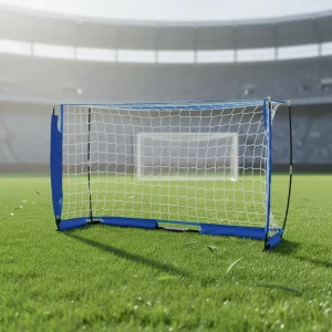 Professional Football Goal with Net Factory Directly Sold Steel Metal Soccer Goals Court Equipment