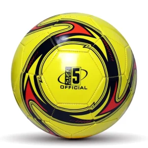 Professional Football Soccer Ball PU Red Green Goal Team Match Training Balls Machine Sewing Outdoor Use Lightweight