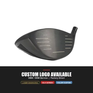 Professional Golf Equipment Custom Logo Titanium Golf Driver Mens Golf Wood Driver
