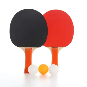 Professional HT-01 Table Tennis Set Eco Friendly Durable Portable 7-Layer Baseboard Pimples-in Rubber 4 Rackets