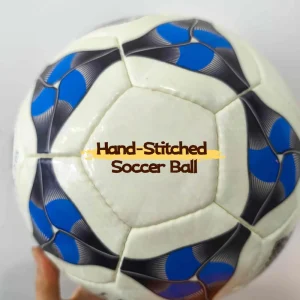 Professional Hand Stitched Soccer Ball High Wear Resistant PU Match Training Football OEM Custom Brand Factory Direct Supply