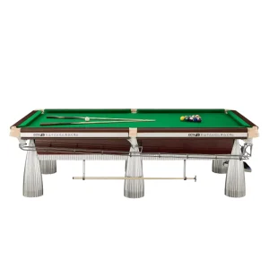 Professional High-End Commercial Pool Table, Tournament Grade Wood, 9ft, Durable Billiard Table
