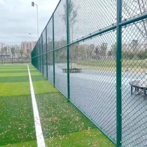Professional Hot Dip Galvanized Steel Pipe Sports Court Cage Net for Football and Tennis Courts
