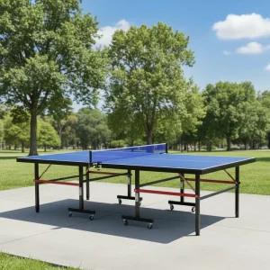 Professional Indoor Table Tennis Table with 15mm MDF Top Thickness Durable and Sturdy