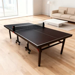 Professional Indoor Table Tennis Table with 15mm MDF Top Thickness Durable and Sturdy Product Child Tennis Table
