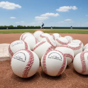 Professional League Standard Leather Baseballs Custom Logos Training Sports Outdoor Softball Baseball for Sale