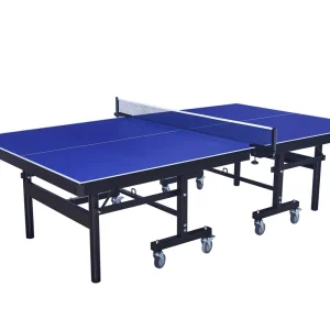 Professional MDF Indoor Table Tennis Table with Quick Clamp Ping Pong Net and Post Set More Stronger Ping Pong Table