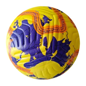 Professional Machine Stitched PU Material Size 5 Training & Official Match Soccer Ball with Bounce