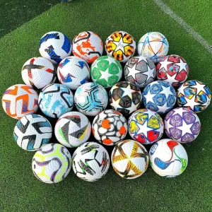Professional Machine Stitched PU Thermal Bonded Eco-Friendly Lightweight Soccer Ball Size 5 for Adult Sports Training