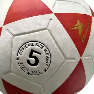 Professional Machine Stitched Thermal Bonded Size 5 PU Leather Indoor Outdoor Official Match Football