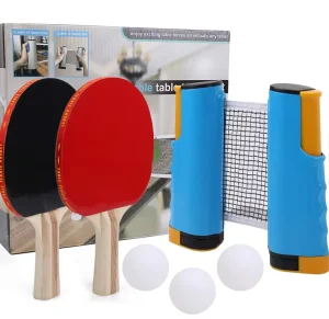 Professional New High Quality Ping Pong Paddle Indoor Sport Equipment Set Blade Rubber Table Tennis Racket