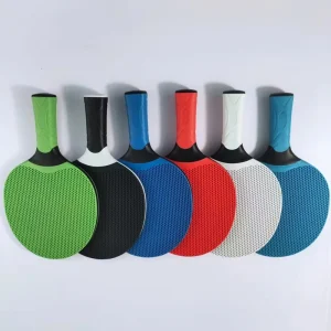 Professional Offensive Table Tennis Racket Set with Rubber for Beginners and Children Sports Exercise