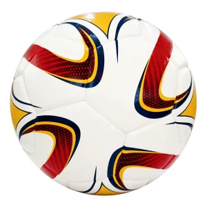Professional PU Leather Thermal Bonded Eco Friendly Durable Size 5 Soccer Ball Customized Color Logo Sports Training