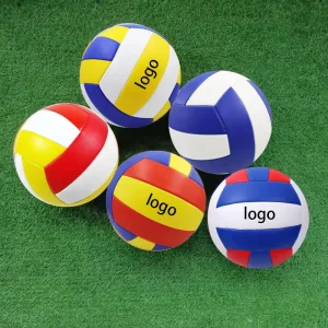 Professional PVC Volleyball for Competition Training Custom Logo Indoor Outdoor Volleyball Official Size Weight