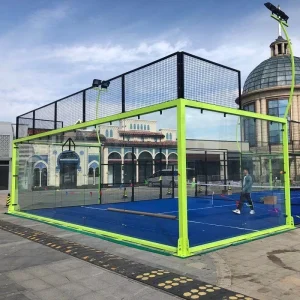 Professional Padel Field Cage Tennis Pitch Futsal Court Stadium Construction Tennis Court Equipment