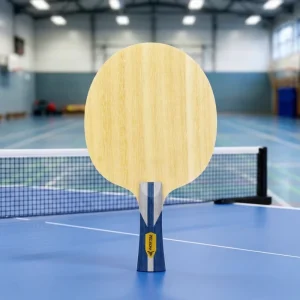 Professional Ping Pong Factory Telson CNF 7 Ply KIRI CORE Table Tennis Blade with Horizontal & Straight Grip OEM