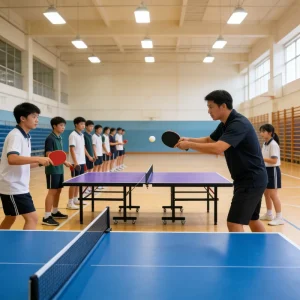 Professional Ping Pong Table Table Tennis Table for Indoor Competitive Matches Training