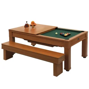 Professional Pool Dining Billiard Table with Bench for Sale billard Table